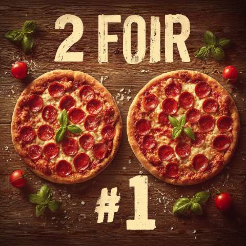 2 for 1 (Vierkant 1080×1080) – Instagram-post