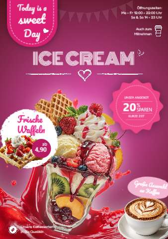 Sweet day (A4 portrait) – Flyers
