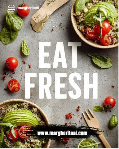 Eat Fresh III (Portrait 1080×1350) – Instagram Post