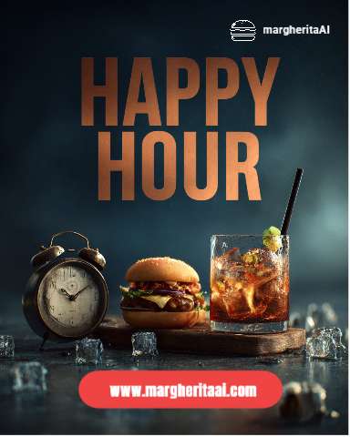 Happy Hour Burger (Staand 1080×1350) – Instagram-post
