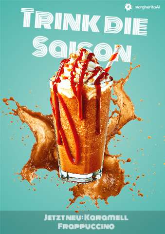 Frappuccino (A4 hoch) – Flyer, Aushang