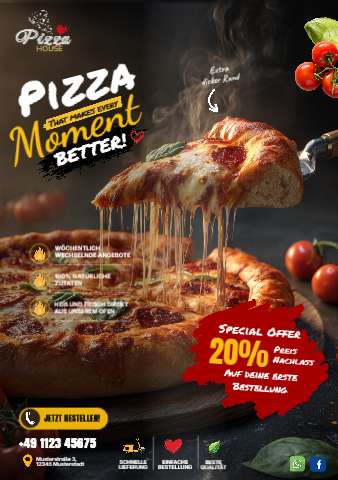 Pizza Moment – Flyer