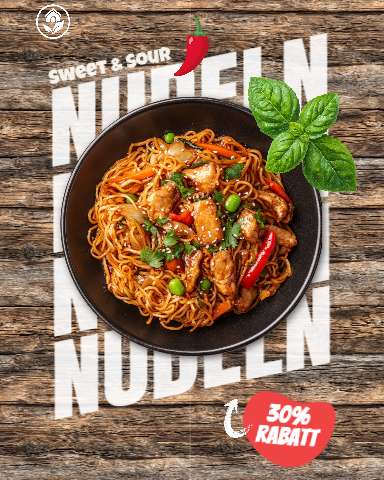 Nudel Nudel (Hochformat 1080×1350) – Instagram Post