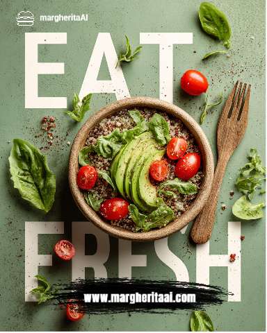 Eat Fresh II (Portrait 1080×1350) – Instagram Post