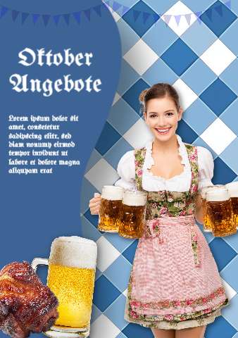 Oktoberfest (A5 portrait) – Flyers