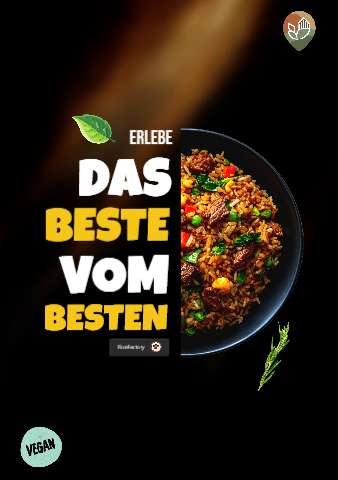 GLOW (A4 staand) – Menukaart