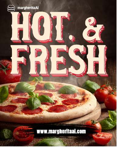 Hot & Fresh (Staand 1080×1350) – Instagram-post