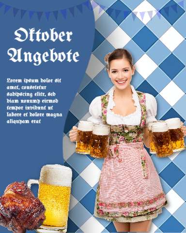 Oktoberfest (Portrait 1080×1350) – Instagram Post