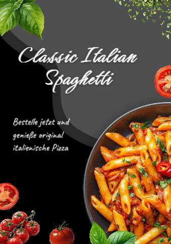 Classic Spaghetti (A5 portrait) – Flyers