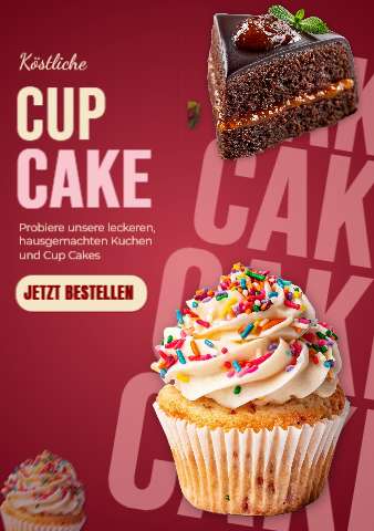 Cakes (Hochformat 1080×1350) – Instagram Post