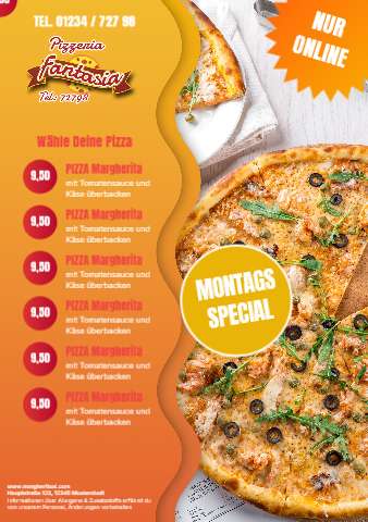 Pizza Special – Flyers