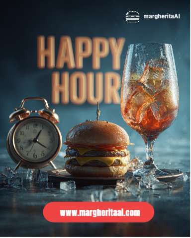 Happy Hour Burger II (Staand 1080×1350) – Instagram-post