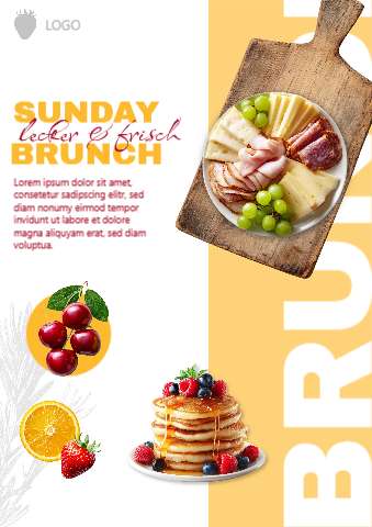Sunday Brunch (A4 portrait) – Flyers