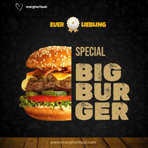 Special Burger (Quadrat 1080×1080) – Instagram Post