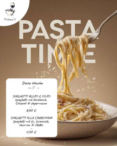 Pasta Aanbieding (Staand 1080×1350) – Instagram-post